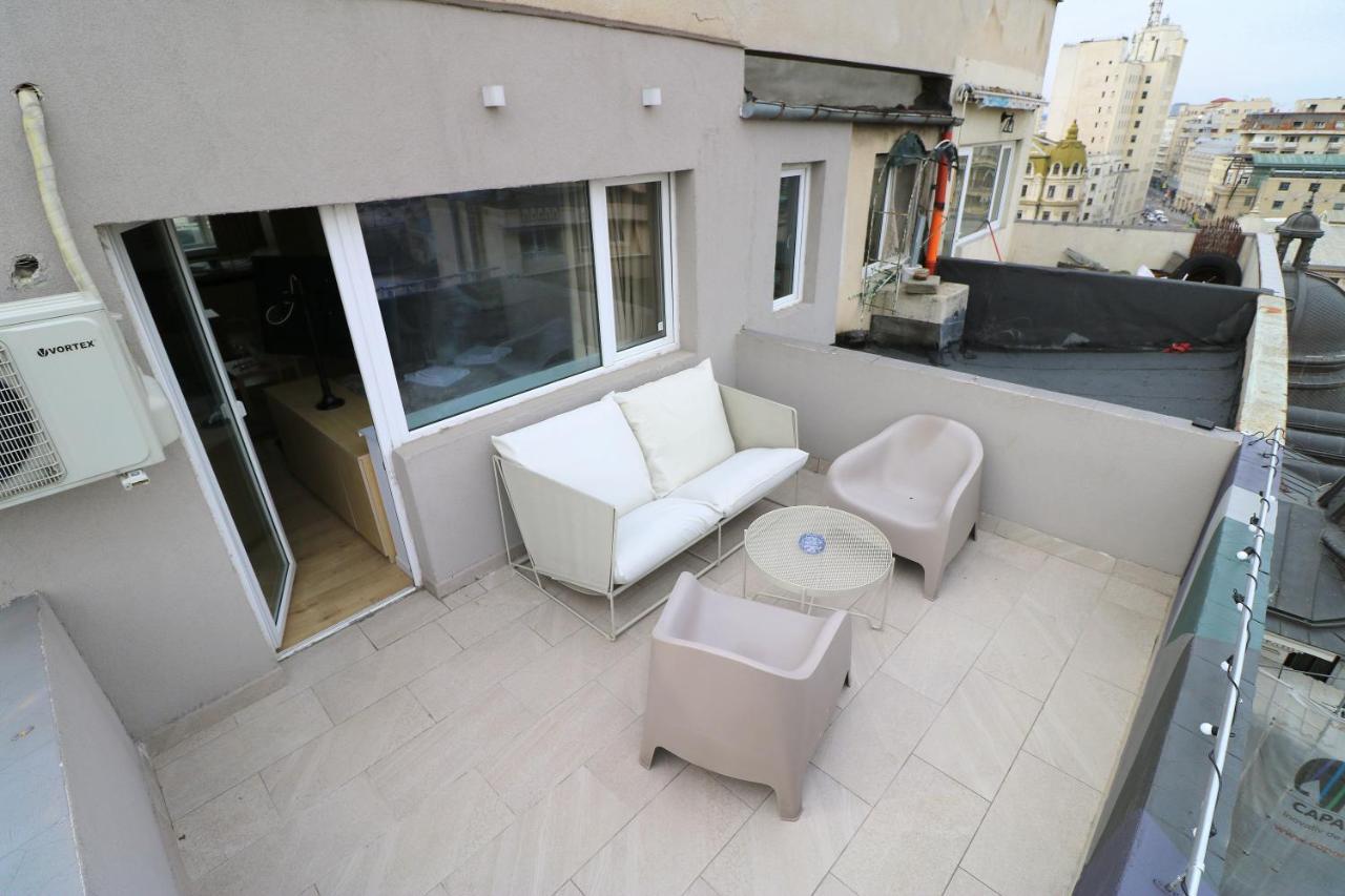 Deluxe Studio Old Center Panoramic View Terrace Appartamento Bucarest