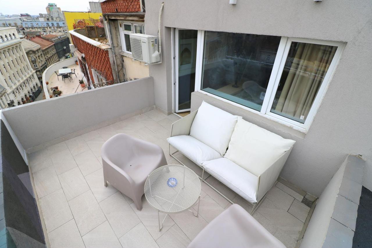 Deluxe Studio Old Center Panoramic View Terrace Bucarest
